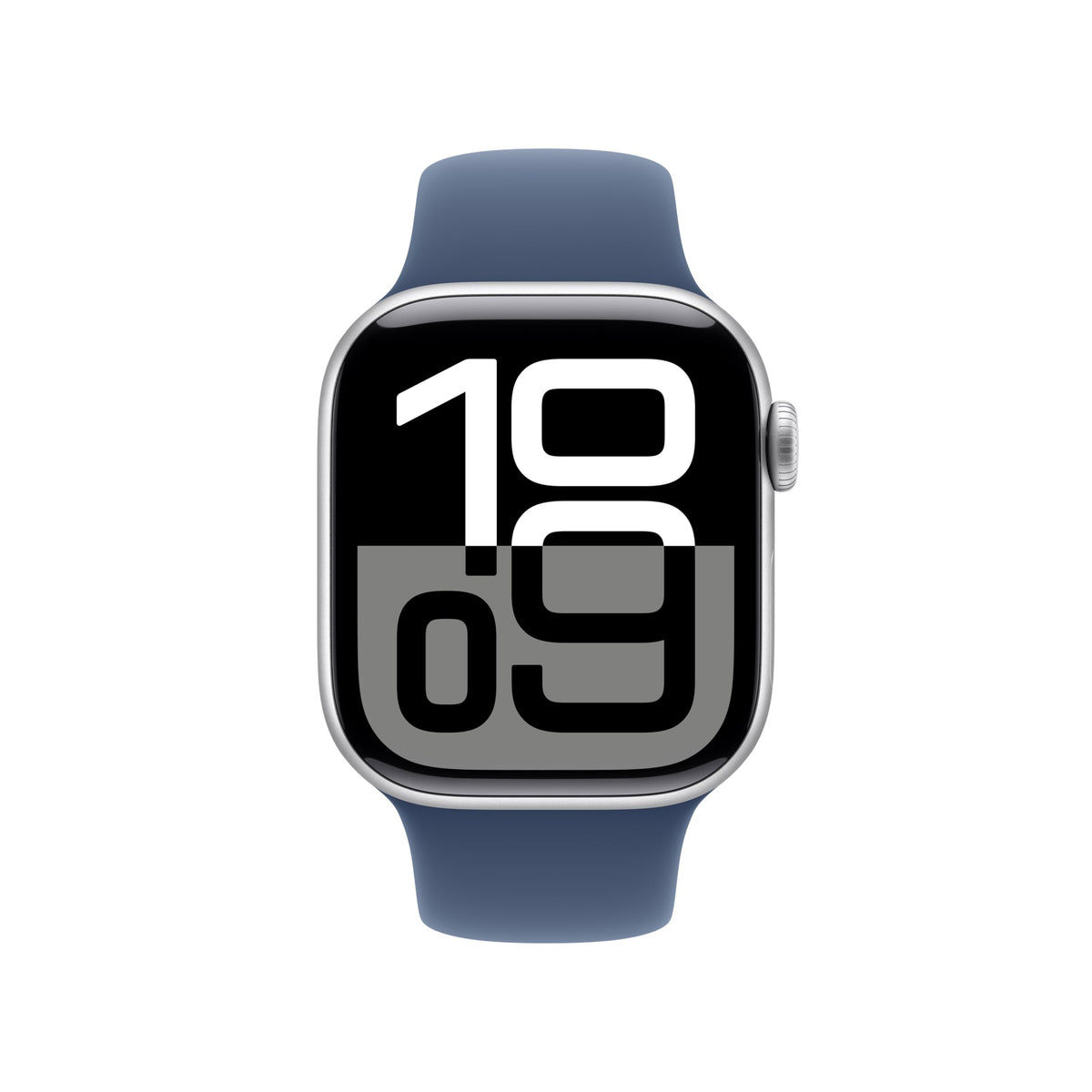 Apple Watch Series 10 [GPS 46mm case] Smartwatch with Jet Black Aluminum Case with Black Sport Band - M/L. Fitness Tracker, ECG App, Always-On Retina