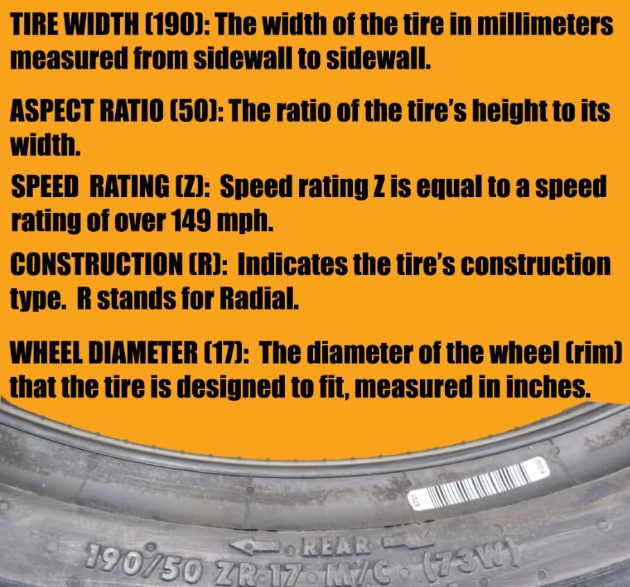 CONTINENTAL Conti Motion Motorcycle Tire Set 120/70zr17 Front & 190/50zr17 Rear 120/70-17 190/50-17