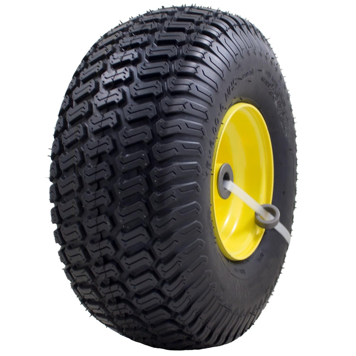 MARASTAR 21425 15x6.00-6 Tire and Wheel Assembly, Replacement Riding Lawn Mower Front Tires Compatible with 100 and 300 Series John Deere Riding Mowers, 2 pack