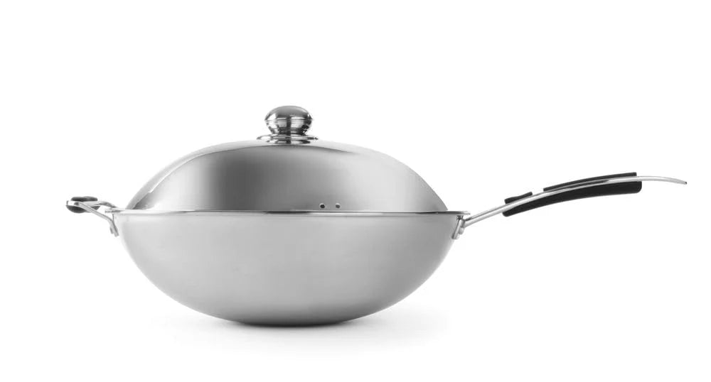 HENDI inductiekookplaat, model 3500 D XL, inductiekookplaat, geschikt voor potten met een bodemdiameter ø160, ø300 mm, in hoogte verstelbare poten, 230V, 3500W, 390x500x (H) 120m, roestvrij staal, 3500 w(Wokpan)