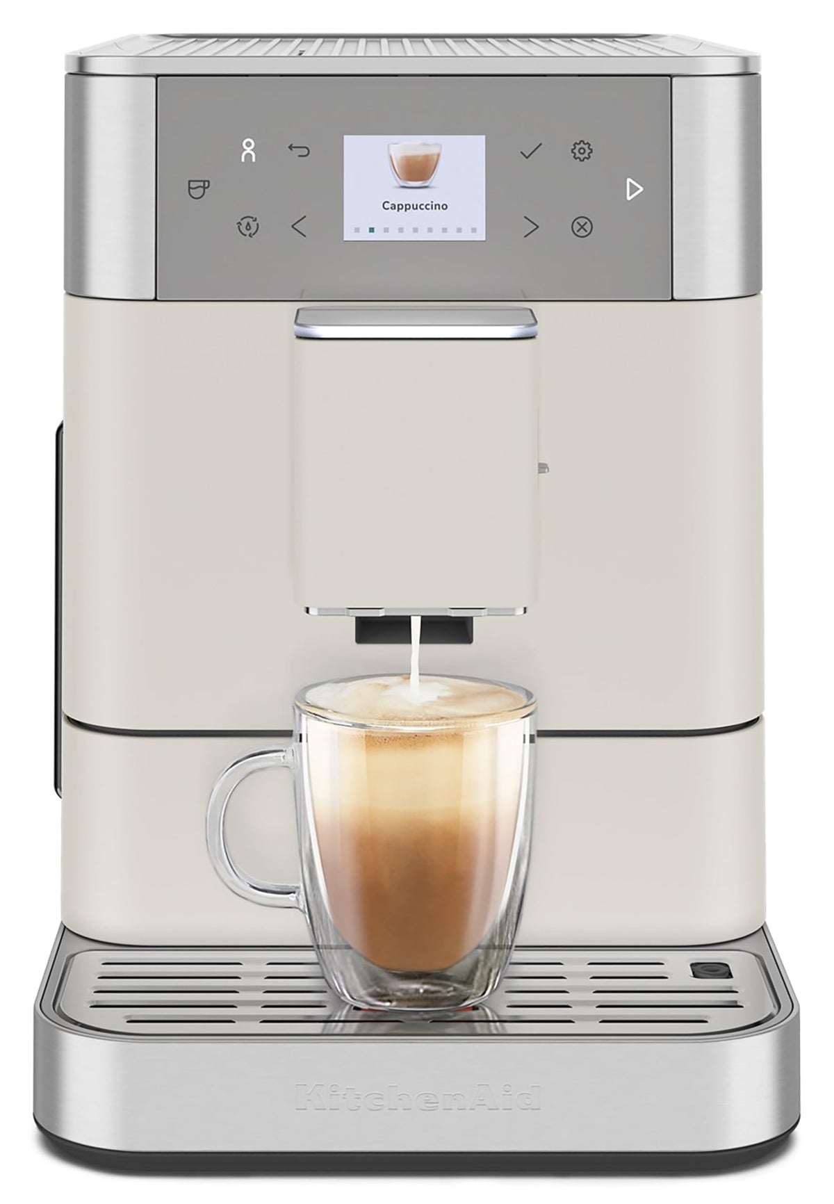 KitchenAid Fully Automatic Espresso Machine KF6, KES8556SX, Stainless Steel