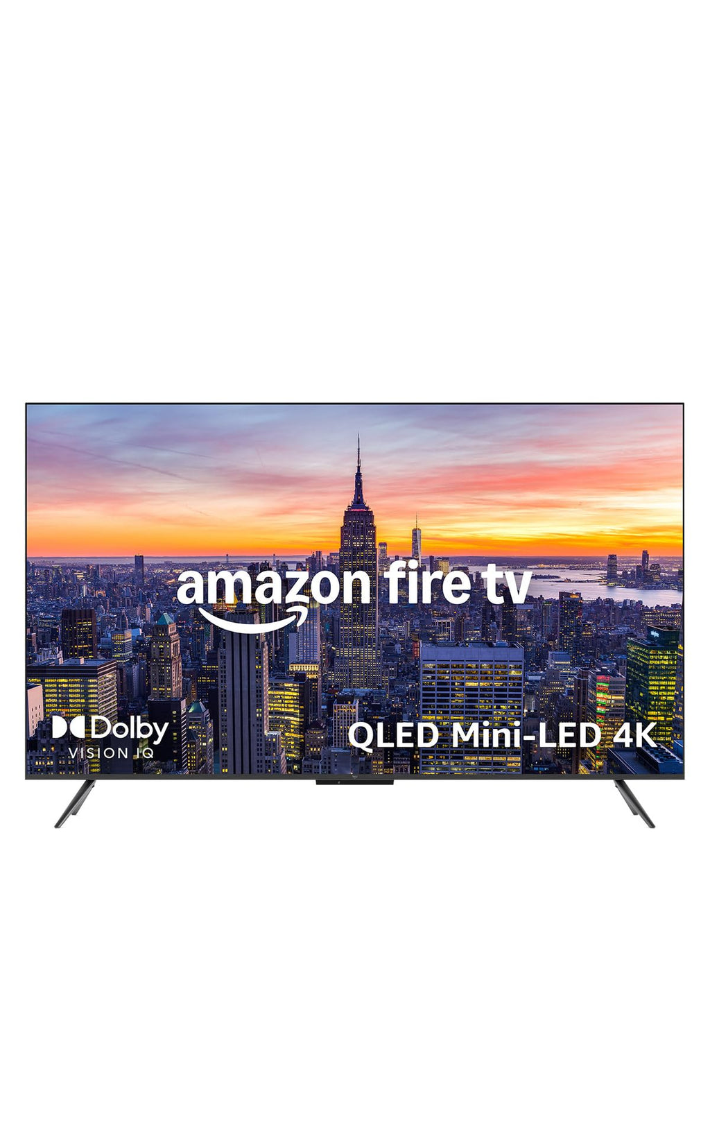 Amazon Fire TV 65" Omni Mini-LED Series, QLED 4K UHD smart TV, Dolby Vision IQ, 144hz gaming mode, Ambient Experience, hands-free with Alexa, 2024