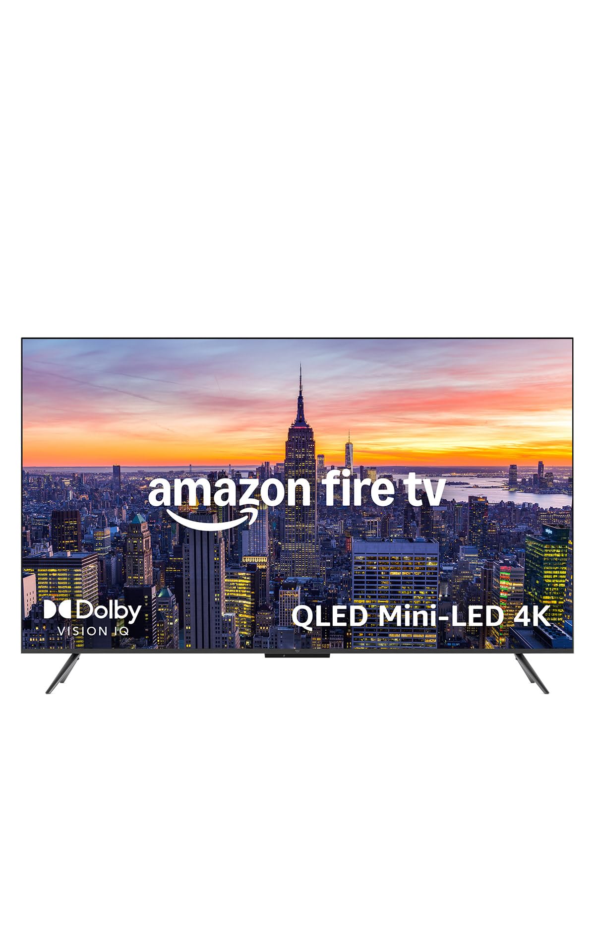 Amazon Fire TV 65" Omni Mini-LED Series, QLED 4K UHD smart TV, Dolby Vision IQ, 144hz gaming mode, Ambient Experience, hands-free with Alexa, 2024