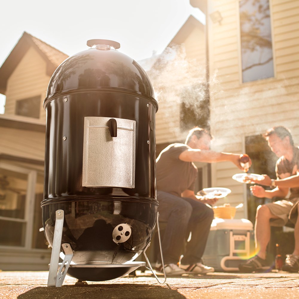 Weber 22-inch Smokey Mountain Cooker, Charcoal Smoker