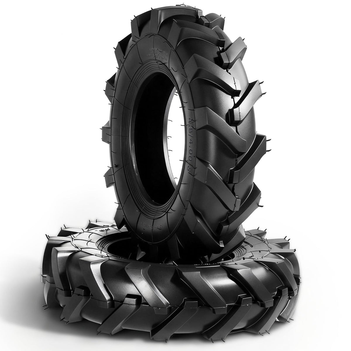 18x8.50-8 Lawn & Garden Mower Tires, Set of 2,4 Ply Tubeless