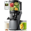 Canoly C16 Cold Press Juicer, with a 6" Wide Chute & Self-Precut, 3-in-1 Strainers (Juice & Sorbet & Nut Milk), BPA-Free Construction, Powered by a