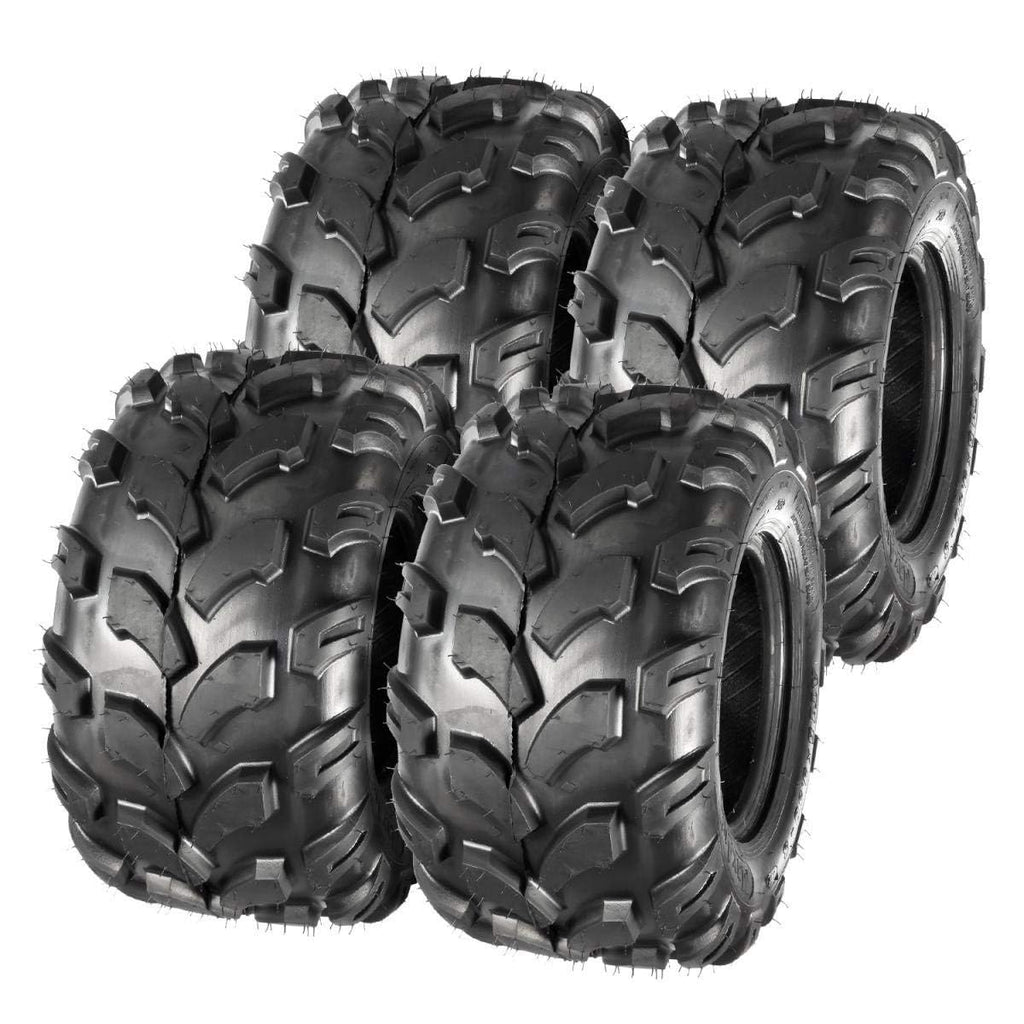 MaxAuto 2PCS Sport ATV Tires 18x9.5-8 18x9.50x8 Lawn Mower Off-Road ATV UTV Tire 4PR Turf Tires Mud Sand Trial Tires P311