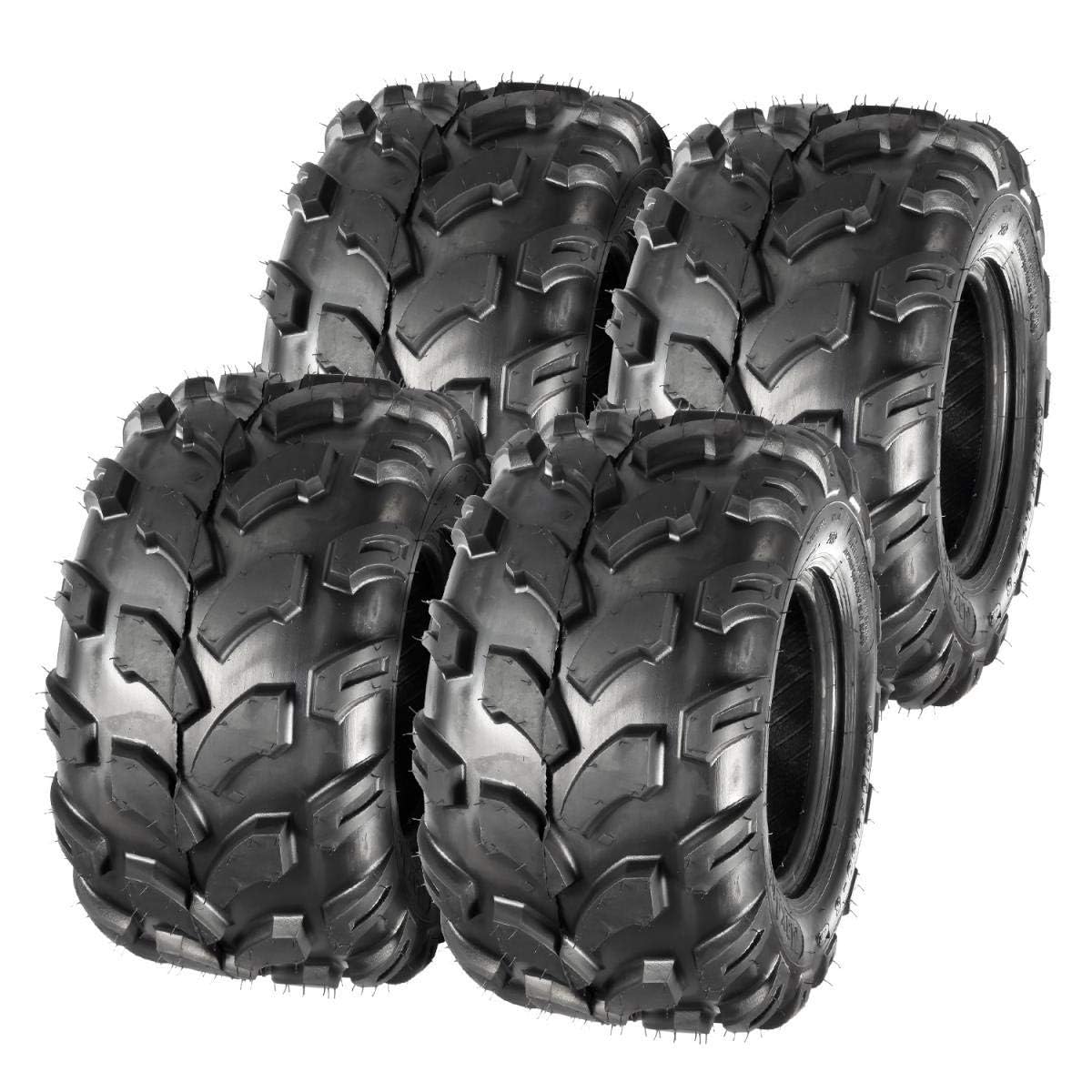 MaxAuto 2PCS Sport ATV Tires 18x9.5-8 18x9.50x8 Lawn Mower Off-Road ATV UTV Tire 4PR Turf Tires Mud Sand Trial Tires P311
