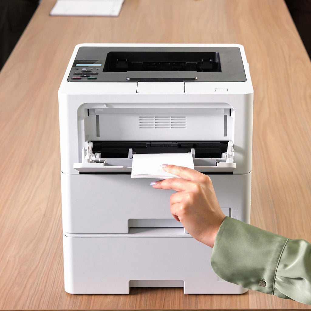 Brother Professional Laser Printer with High-Speed 50 ppm Output, Advanced Security Features, and Wireless Networking for Business, Monochrome