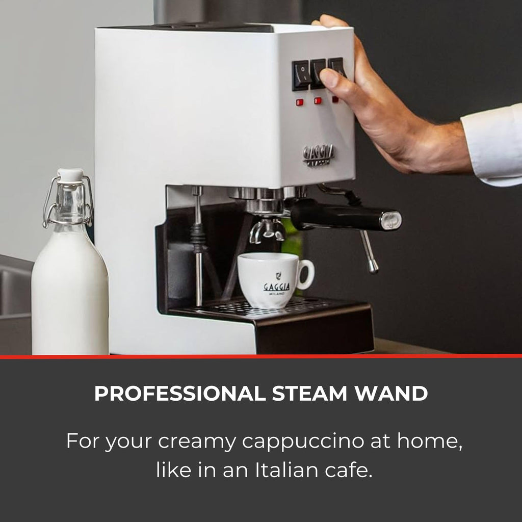 Gaggia RI9380/46 E24 Espresso Machine, Brushed Stainless Steel