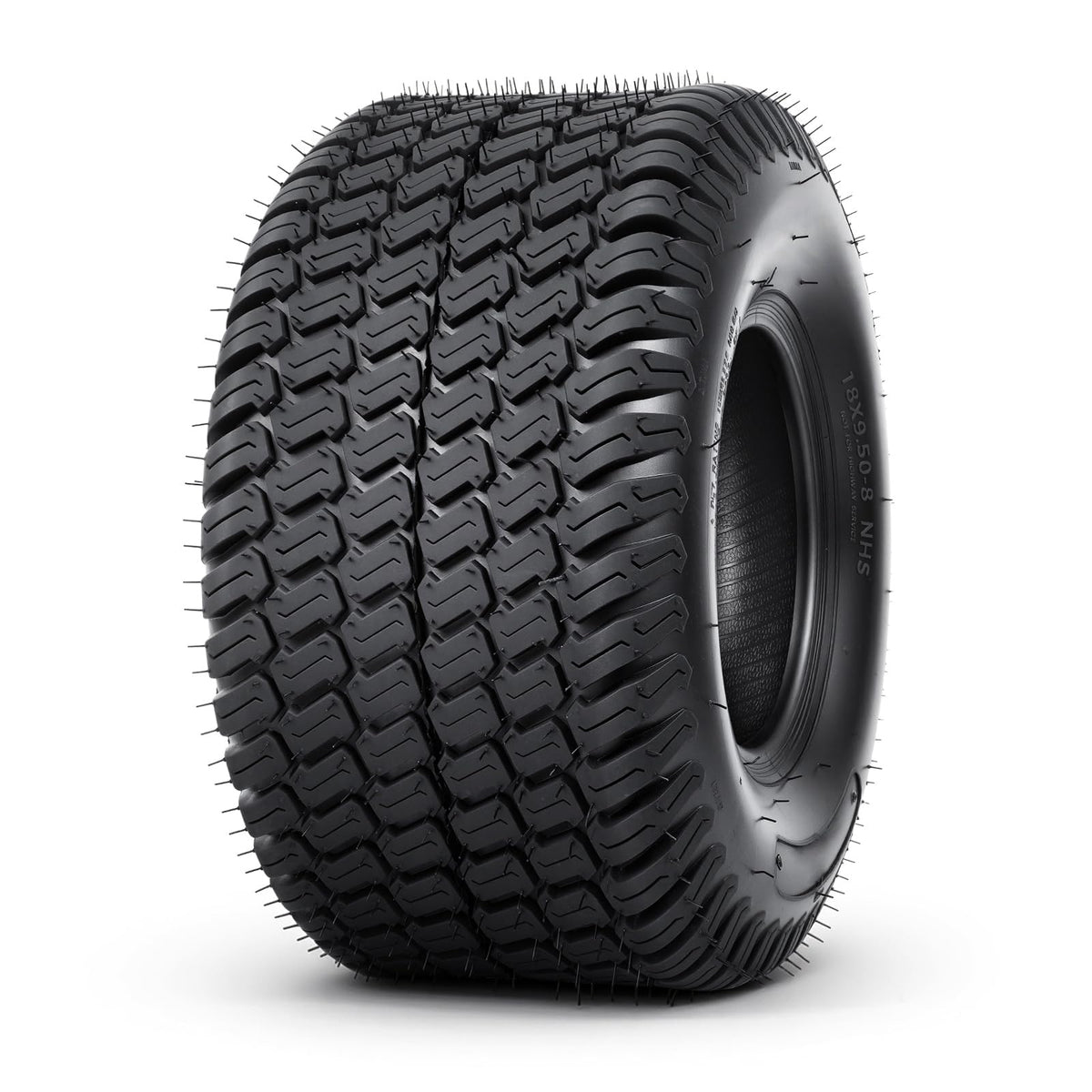 TRIPOWER 24x9.50-12 Lawn Mower Tire, 1 Pack Single Replacement Tire, 4PR Tubeless Turf Tire for Riding Mowers and Garden Tractors, Tire Only, Rim Not Included