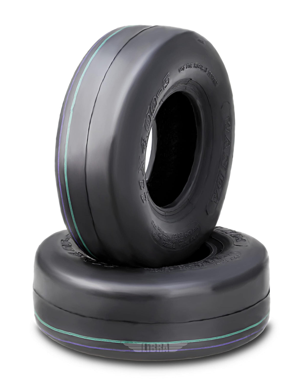 WANDA Set 2 23x10.5-12 Lawn Mower Cart Turf Tires P332 /4 ply - 13049