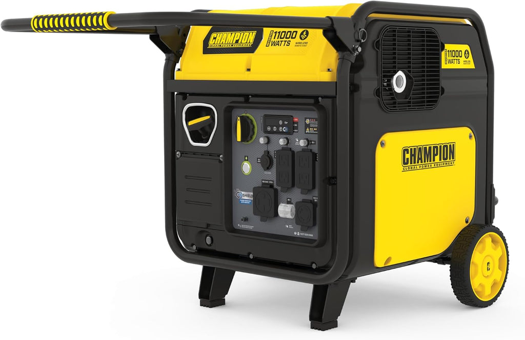 Champion Power Equipment 11,000-Watt Wireless Remote Start Home Backup Portable Inverter Generator with Quiet Technology and CO Shield