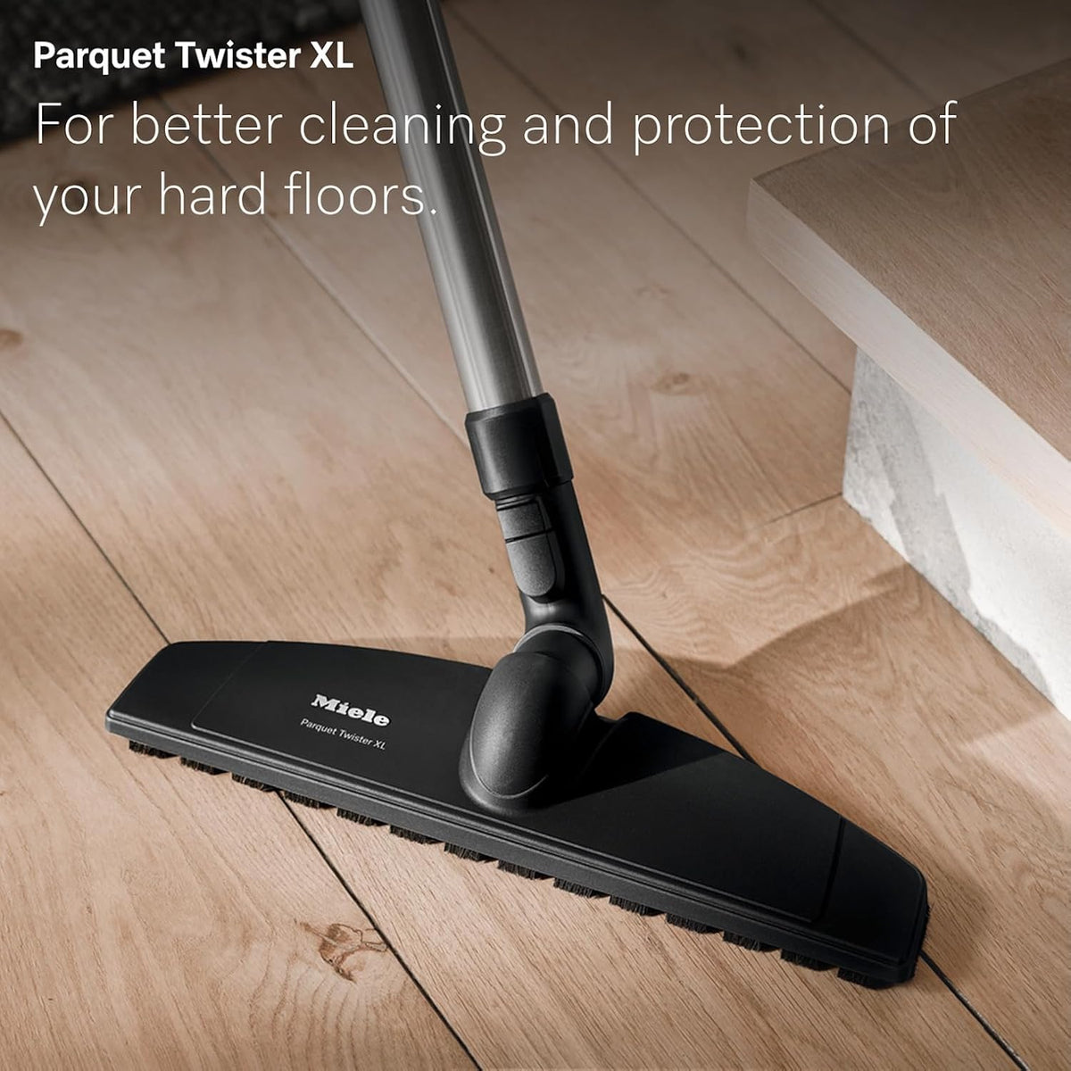 Miele Complete C3 Limited Edition Bagged Canister Vacuum Cleaner with AirClean System, AllTeQ Universal Floorhead, and Parquet Twister Floorbrush, in
