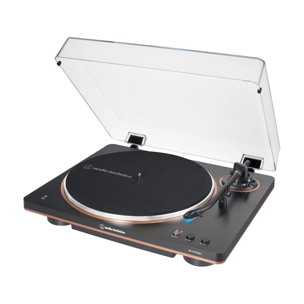Audio-Technica AT-LP70XBT Wireless Turntable (Black/Silver)