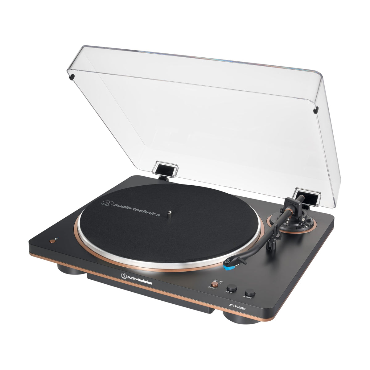 Audio-Technica AT-LP70XBT Wireless Turntable (Black/Silver)