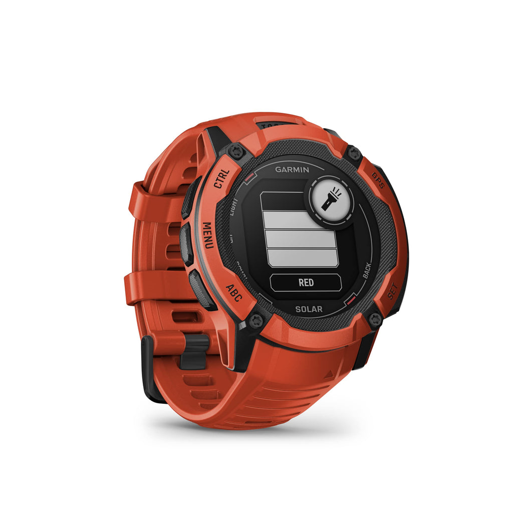 Garmin Instinct 2X Solar - Tactical Edition, Rugged GPS Smartwatch, Built-in Flashlight, Ballistics Calculator, Solar Charging Capability, Coyote Tan