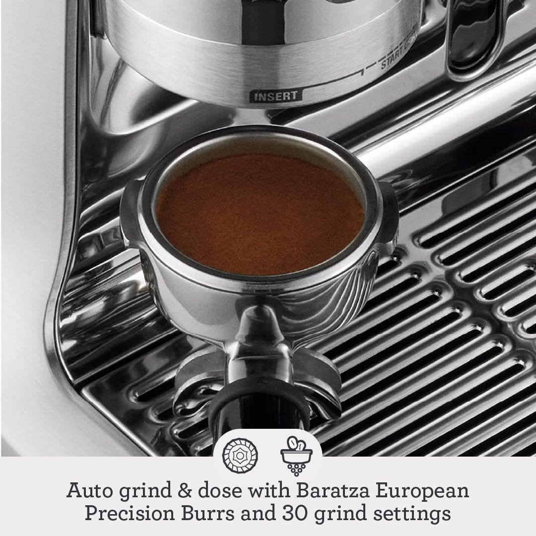 Breville Barista Pro Espresso Machine BES878BSS, Brushed Stainless Steel