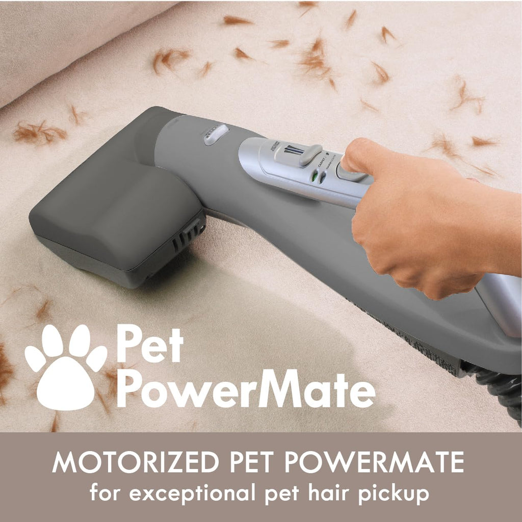 Kenmore Elite 81714 Pet Friendly Ultra Plush Lightweight Bagged Canister Vacuum with Pet PowerMate, HEPA, Extended Telescoping Wand, Retractable Cord