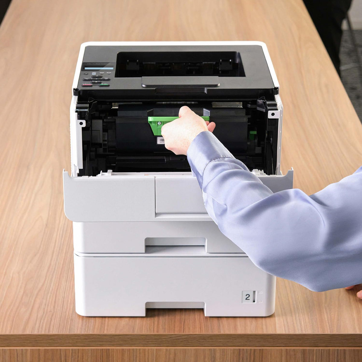 Brother Professional Laser Printer with High-Speed 50 ppm Output, Advanced Security Features, and Wireless Networking for Business, Monochrome