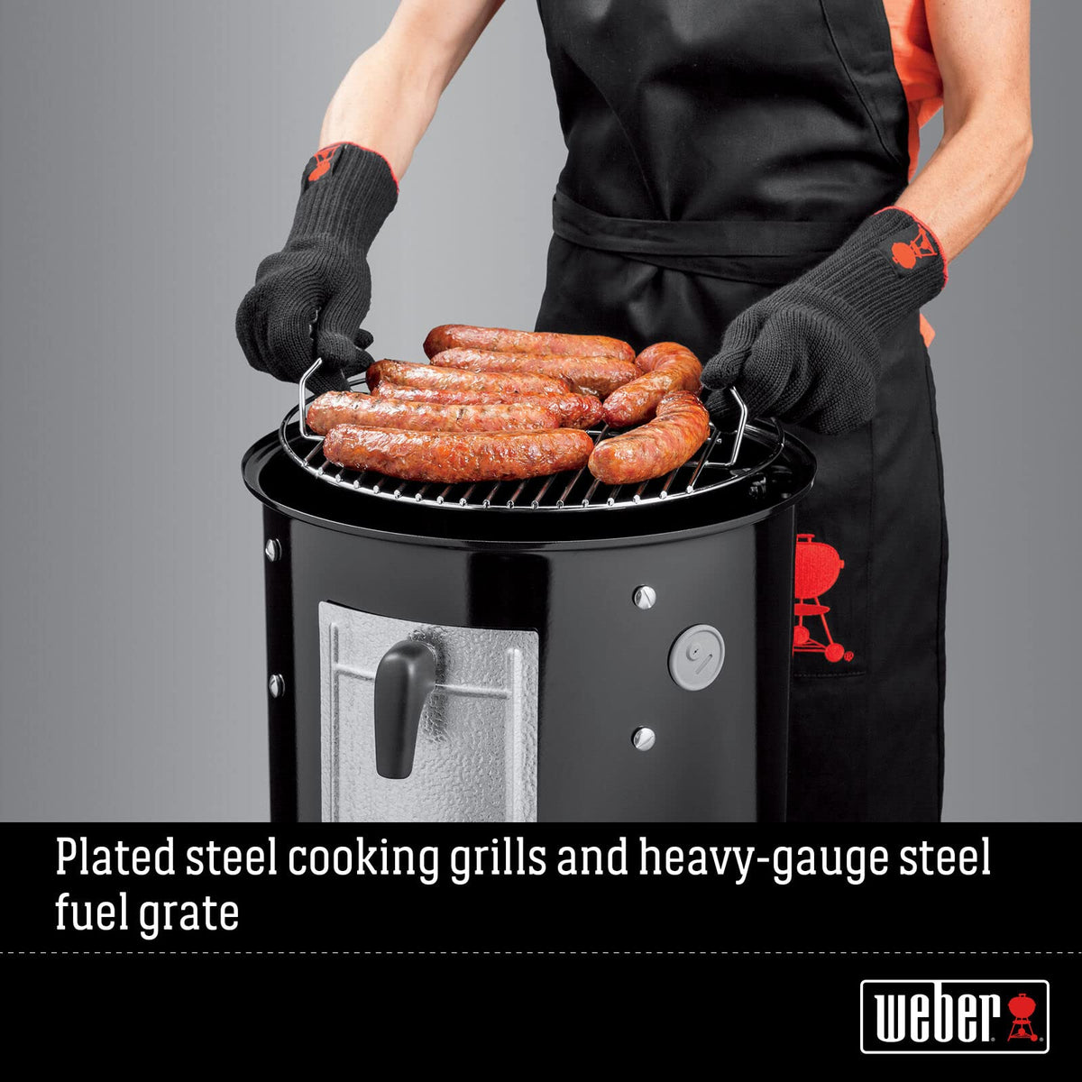 Weber 22-inch Smokey Mountain Cooker, Charcoal Smoker
