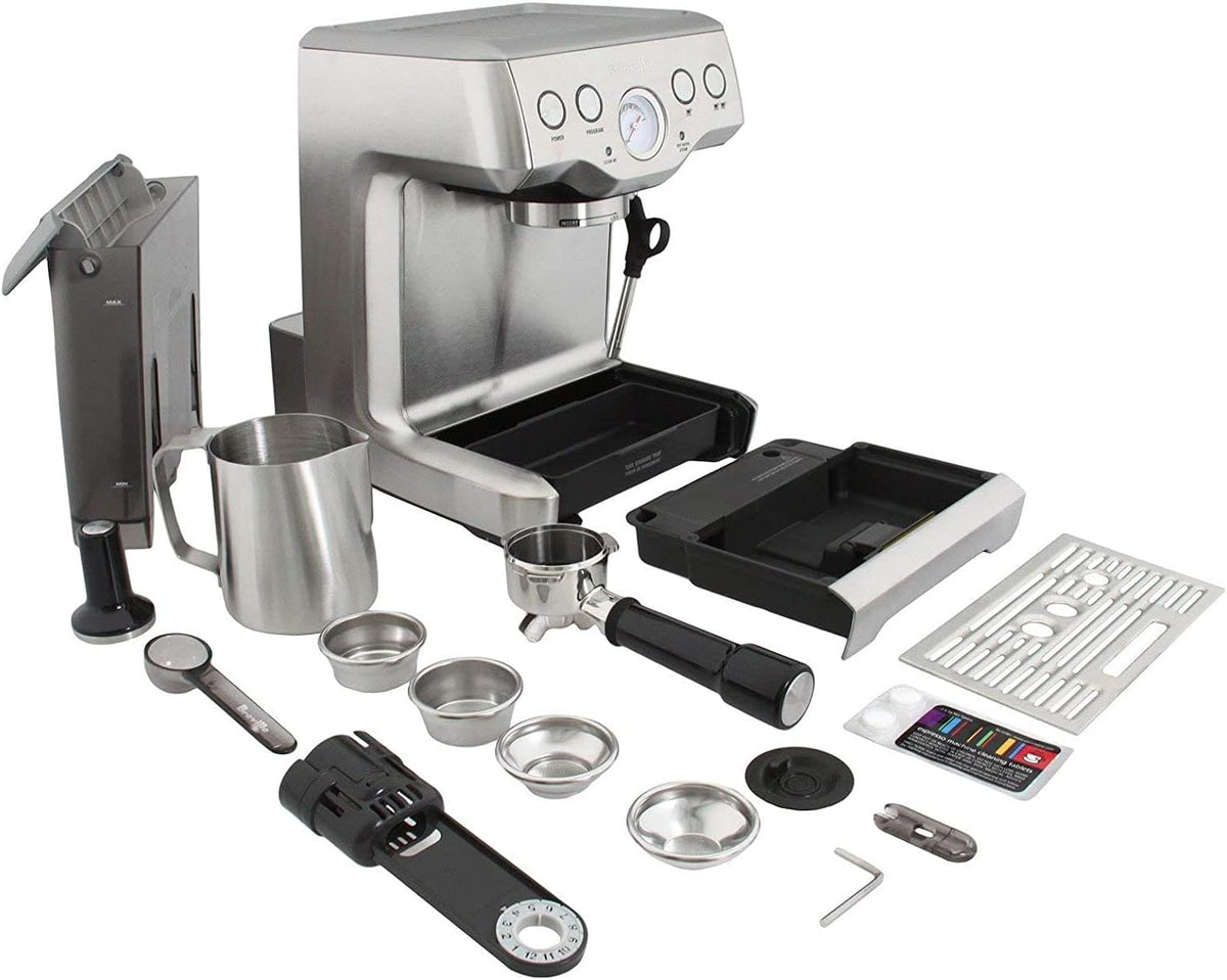Breville Infuser Espresso Machine BES840XL, Brushed Stainless Steel