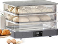 40L Bread Proofing Box, Electric Dough Proofer Machine for Home Use, 450mmx330mm Large Size Inner Cavity, Adjustable Temperature +Timing(1min-24h)