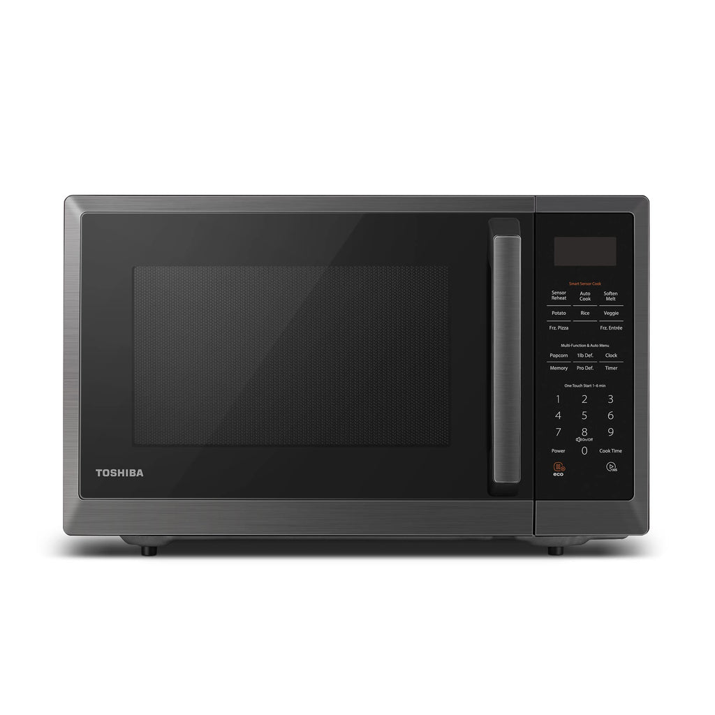 TOSHIBA ML4-EM22PAIT(SS) Countertop Microwave Oven with Sensor Cook, 6 Auto Menus, Origin Inverter, Child Lock, 2.2 Cu Ft for Large Family, 16.5 Inch