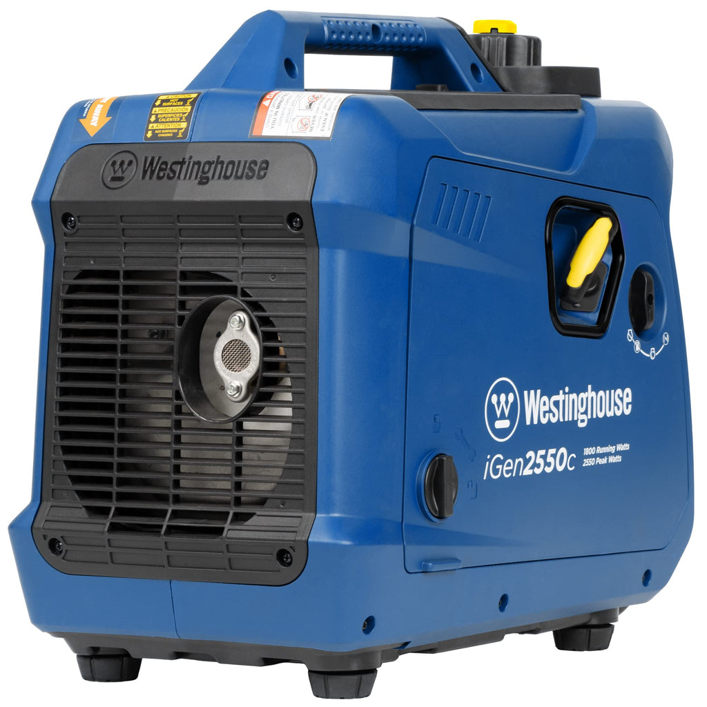 Westinghouse 2550 Peak Watt Super Quiet & Lightweight Portable Inverter Generator, RV Ready 30A Outlet, Gas Powered, Parallel Capable, Long Run Time