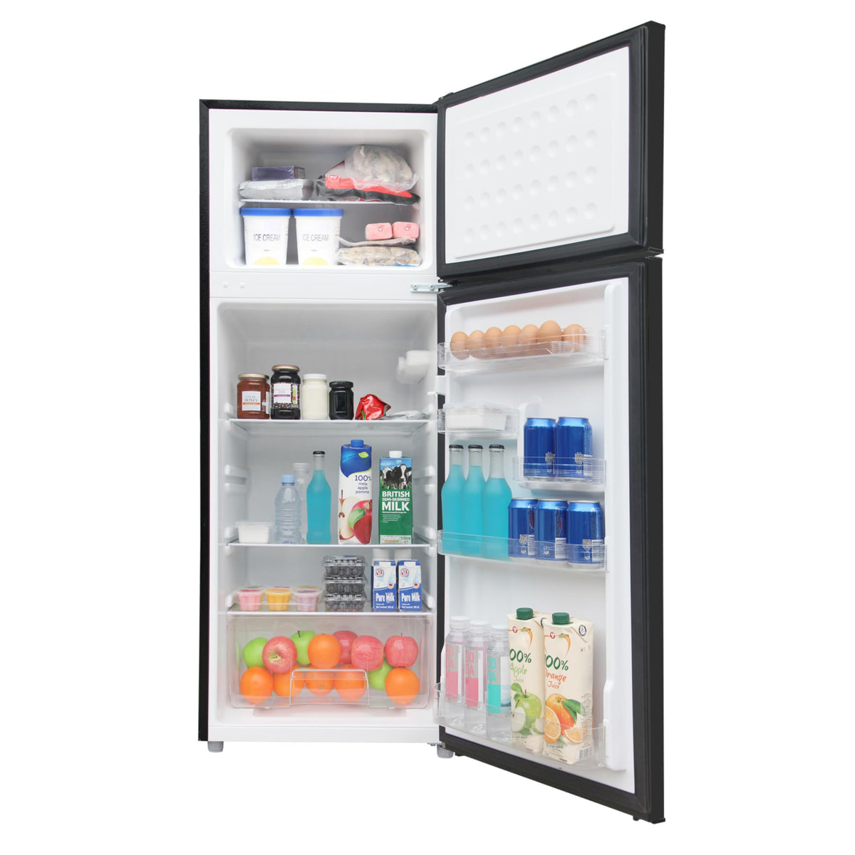 ARCTIC CHEF ACFR741WHITE6COM Apartment Size Large Compact Fridge, 7.5, White
