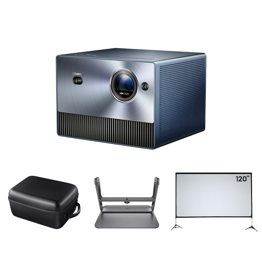 Hisense C2 Ultra, Triple Laser Smart Portable Projector, 4K UHD, 3,000 Lumens, 65 C 300, Dolby Vision, IMAX Enhanced, Sound by JBL, Netflix