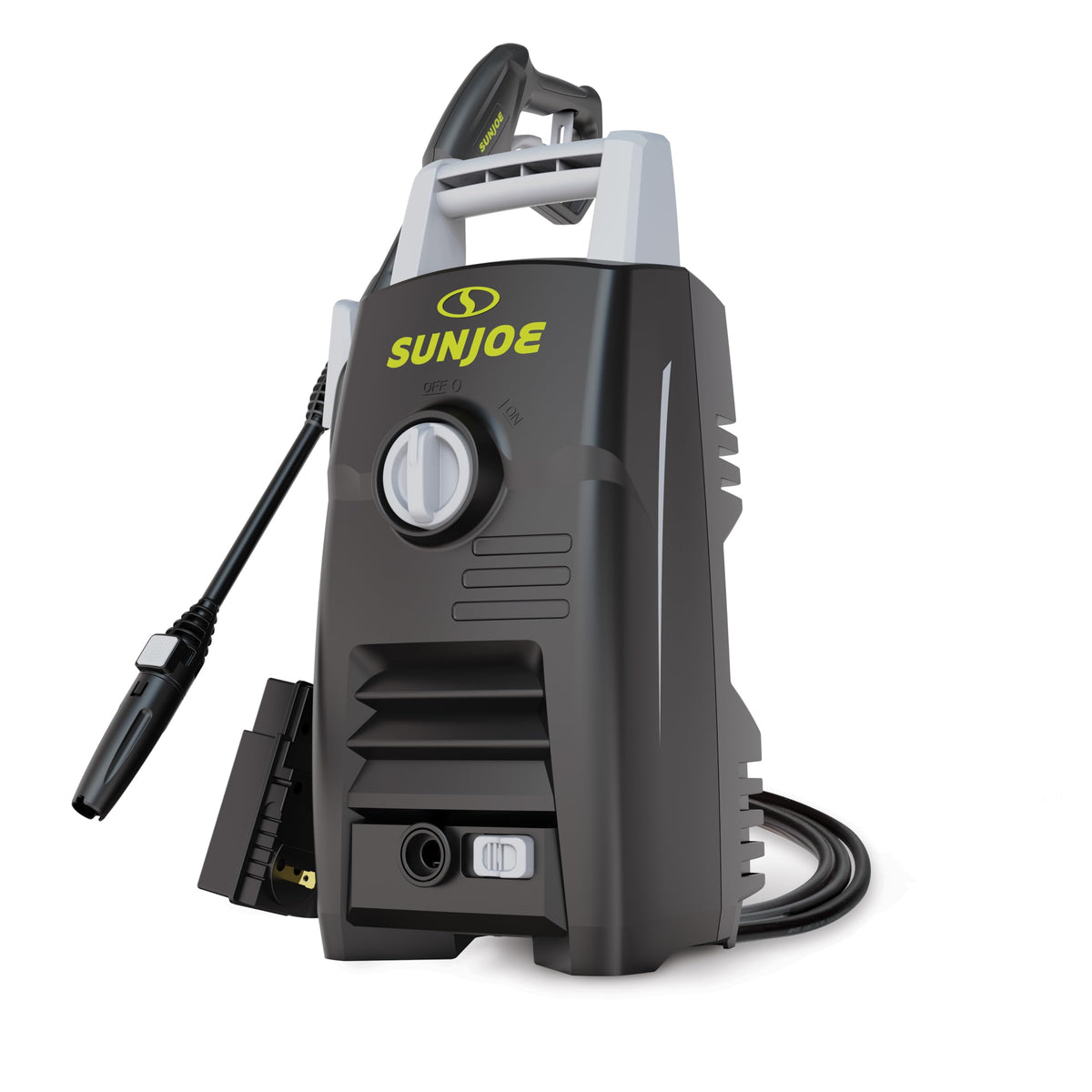 Sun Joe SPX3000-XT1 XTREAM 2,500 PSI Pressure Washer with 14.9A Motor, Includes 4 Quick-Connect Nozzles, High-Pressure Hose, Garden Hose Adapter, and