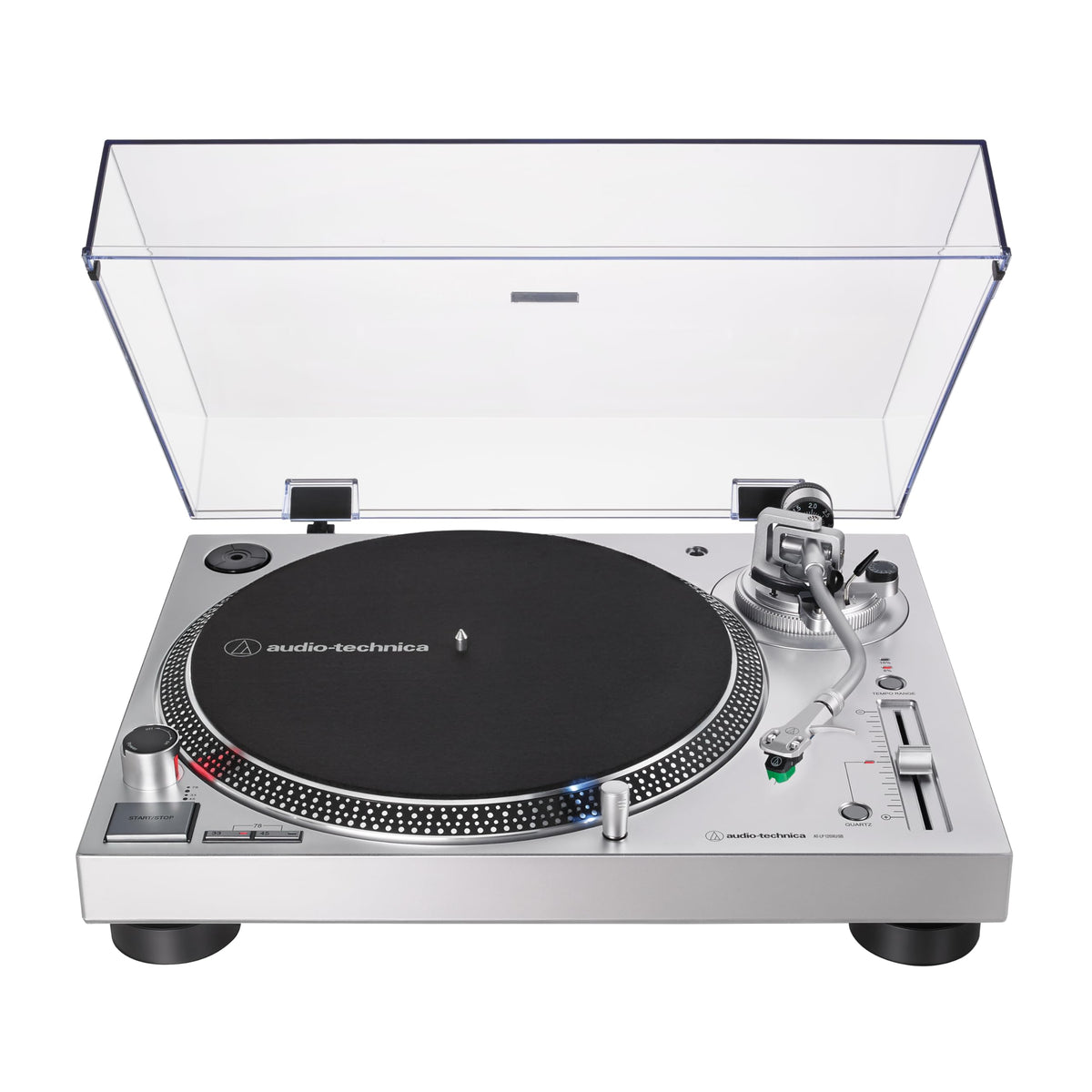 Audio-Technica AT-LP120XUSB-BK Direct-Drive Turntable (Analog & USB), Fully Manual, Hi-Fi, 3 Speed, Convert Vinyl to Digital, Anti-Skate and Variable