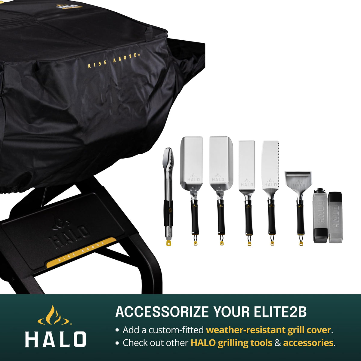 HALO Elite4B Outdoor Griddle | 4 Burner, 8 Cooking Zones | 720 sq. in. (36 x 20) Wind-Proof Cooking Surface | Propane Gas Grill | HZ-1001-XNA