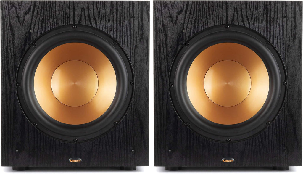 Klipsch Synergy Black Label Sub-100 10 Front-Firing Subwoofer with 150 Watts of continuous power, 300 watts of Dynamic Power, and All-Digital