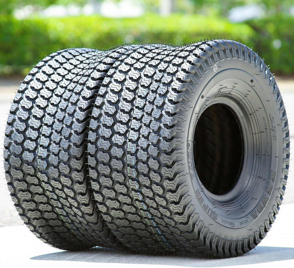 2 x Kenda K500 Super Turf 23X10.50-12 90A3 4 Ply Bias Tires