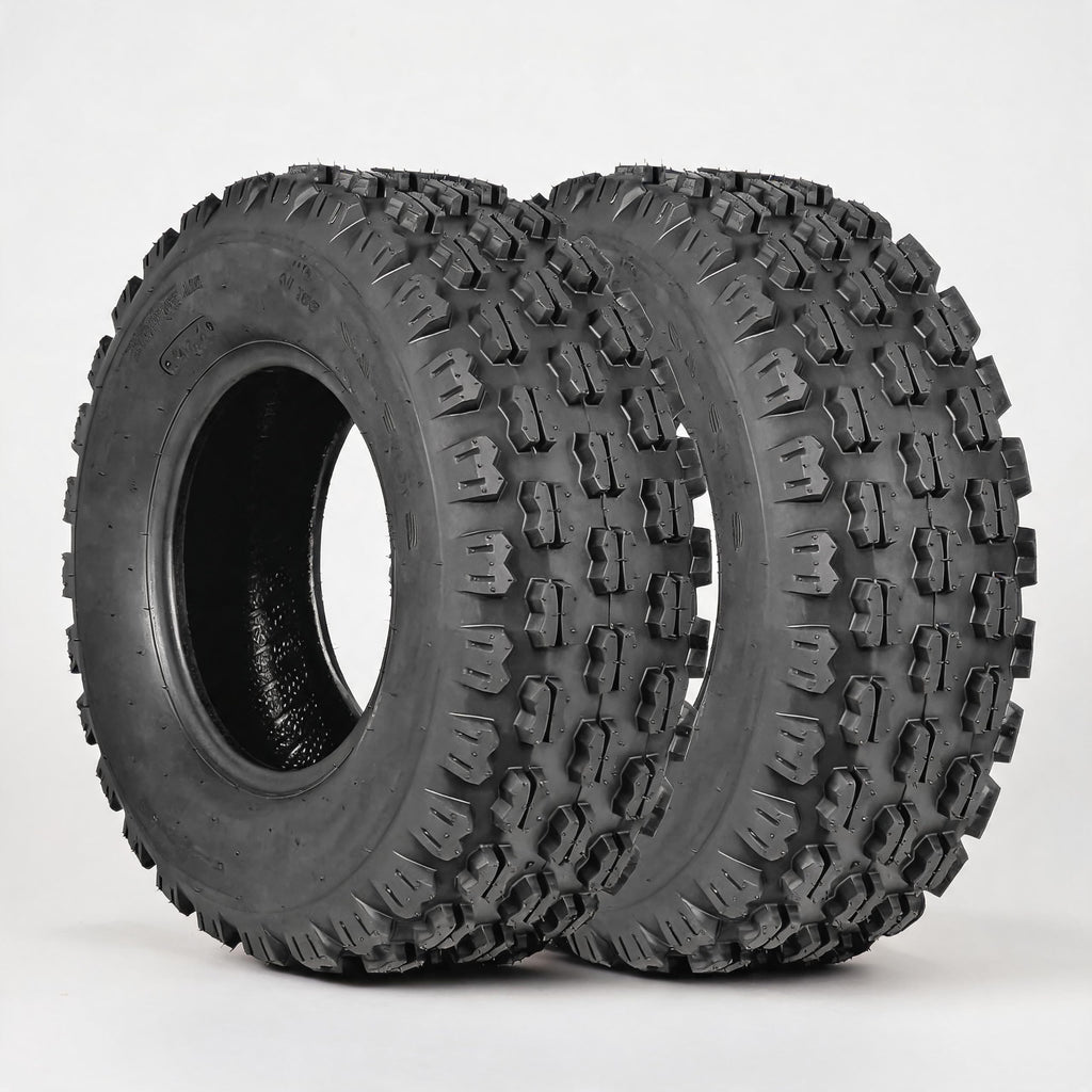 Set of 2-18x9.50-8, 4PR All-Terrain ATV/UTV Tires Tubeless