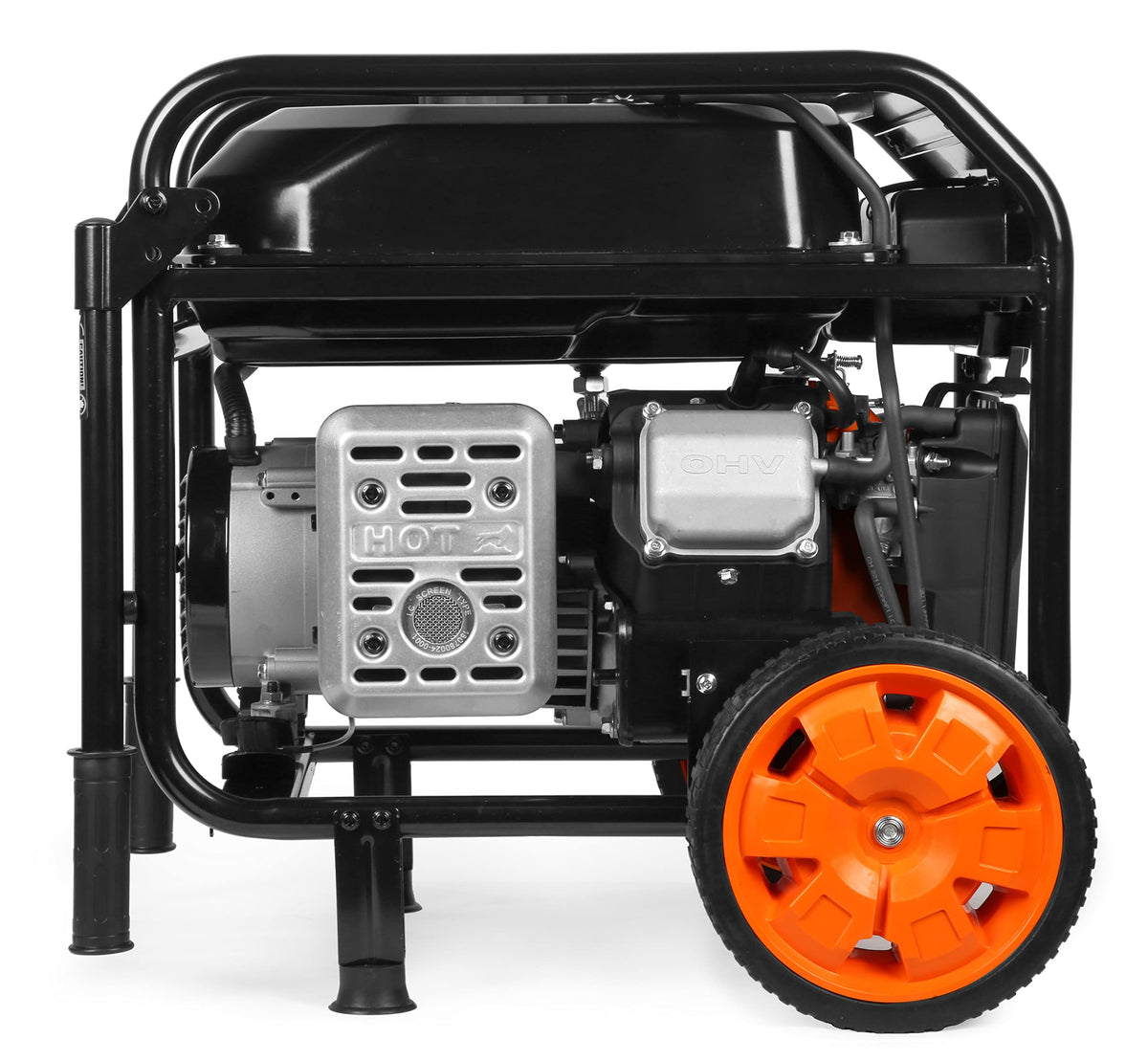 WEN 5600-Watt Portable Generator, Electric Start, 224cc, Transfer-Switch and RV-Ready with CO Shutdown Sensor (GN5602X)