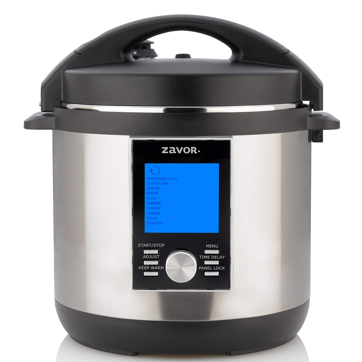Zavor LUX LCD 6 Quart Multi-cooker with America's Test Kitchen Multicooker Perfection Cookbook, Stainless Steel
