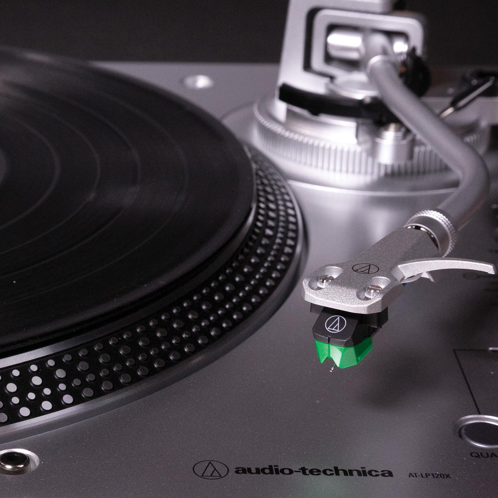 Audio-Technica AT-LP120XUSB-BK Direct-Drive Turntable (Analog & USB), Fully Manual, Hi-Fi, 3 Speed, Convert Vinyl to Digital, Anti-Skate and Variable
