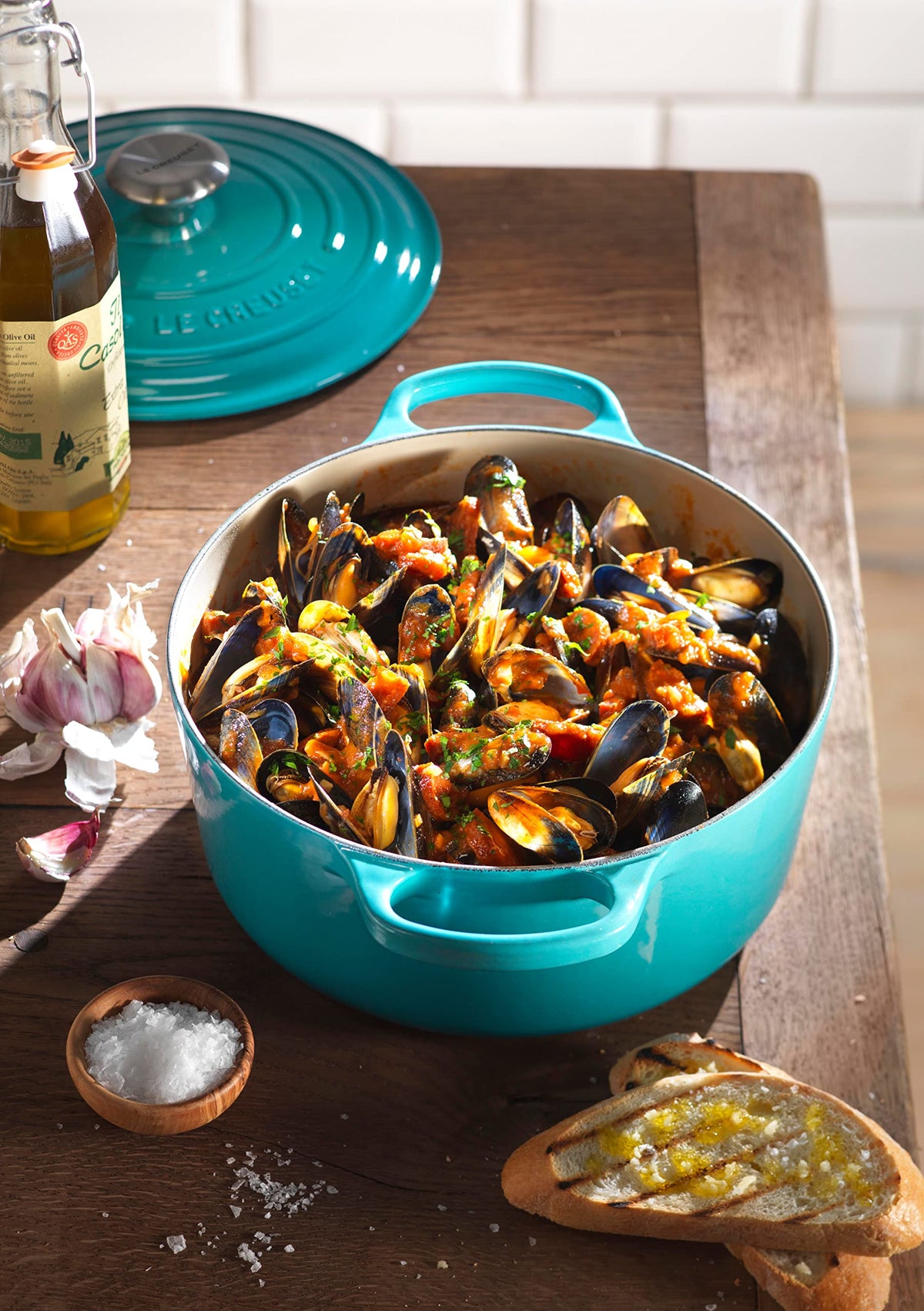 Le Creuset Enameled Cast Iron Signature Oval Dutch Oven, 8 qt., Cerise