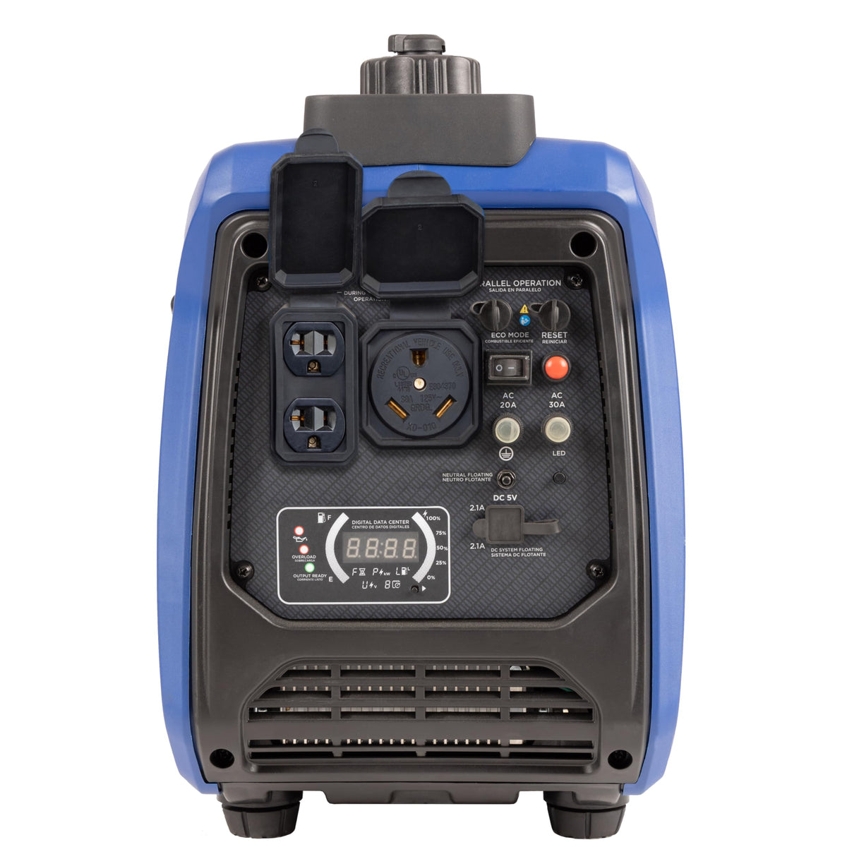 Westinghouse 2550 Peak Watt Super Quiet & Lightweight Portable Inverter Generator, RV Ready 30A Outlet, Gas Powered, Parallel Capable, Long Run Time