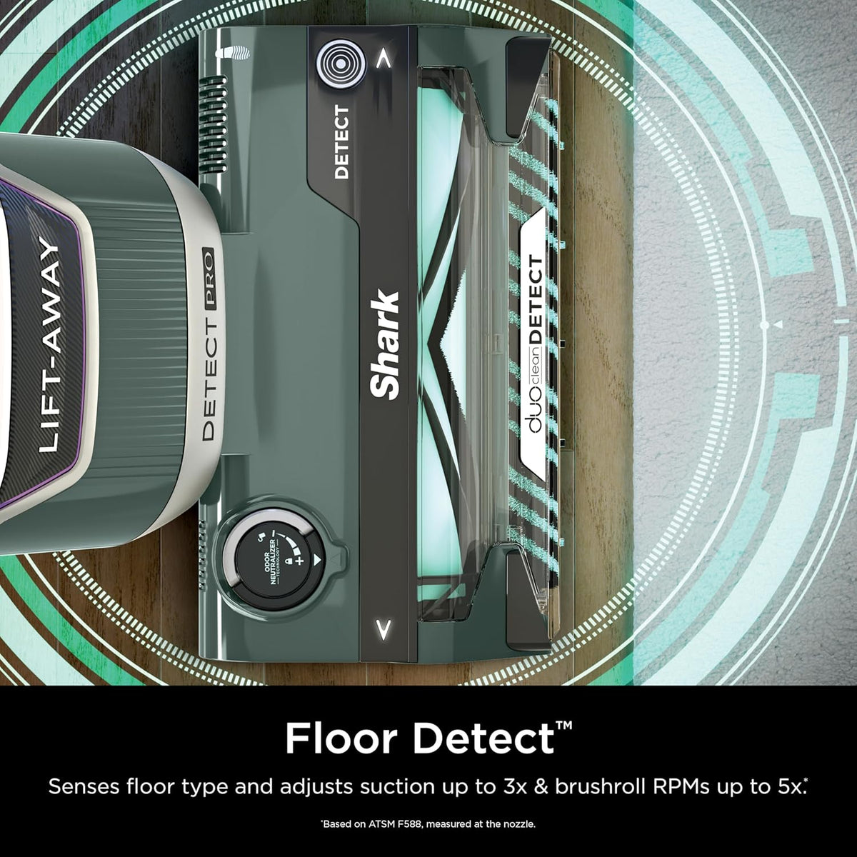 Shark Detect Pro Lift-Away ADV Bagless Upright Vacuum with DuoClean Detect, HEPA Filter, Anti-Allergen, Powerful Suction, and Odor Neutralizer