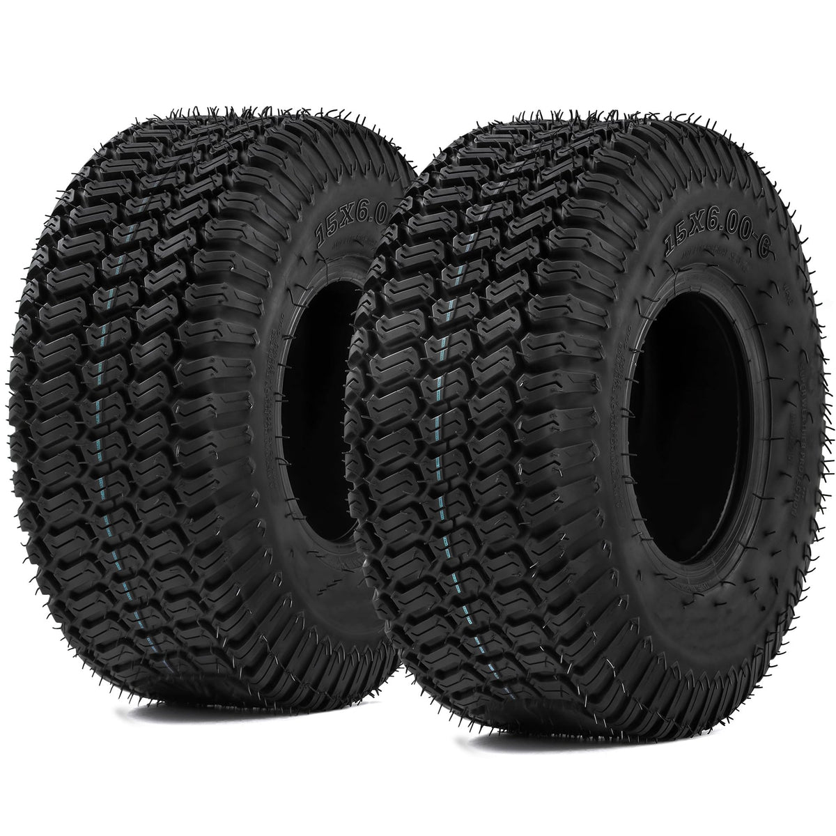 YITAMOTOR 20x10.00-8 Lawn Mower Tires, 4 Ply Tubeless Tractor Turf Tire