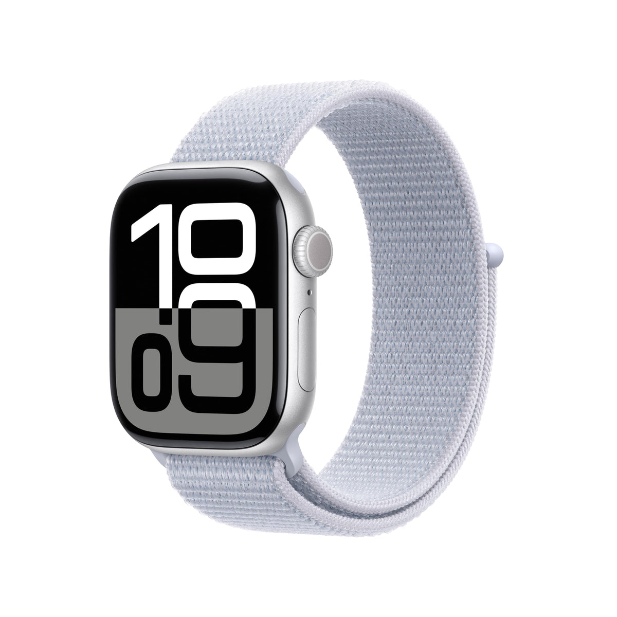 Apple Watch Series 10 [GPS 46mm case] Smartwatch with Jet Black Aluminum Case with Black Sport Band - M/L. Fitness Tracker, ECG App, Always-On Retina