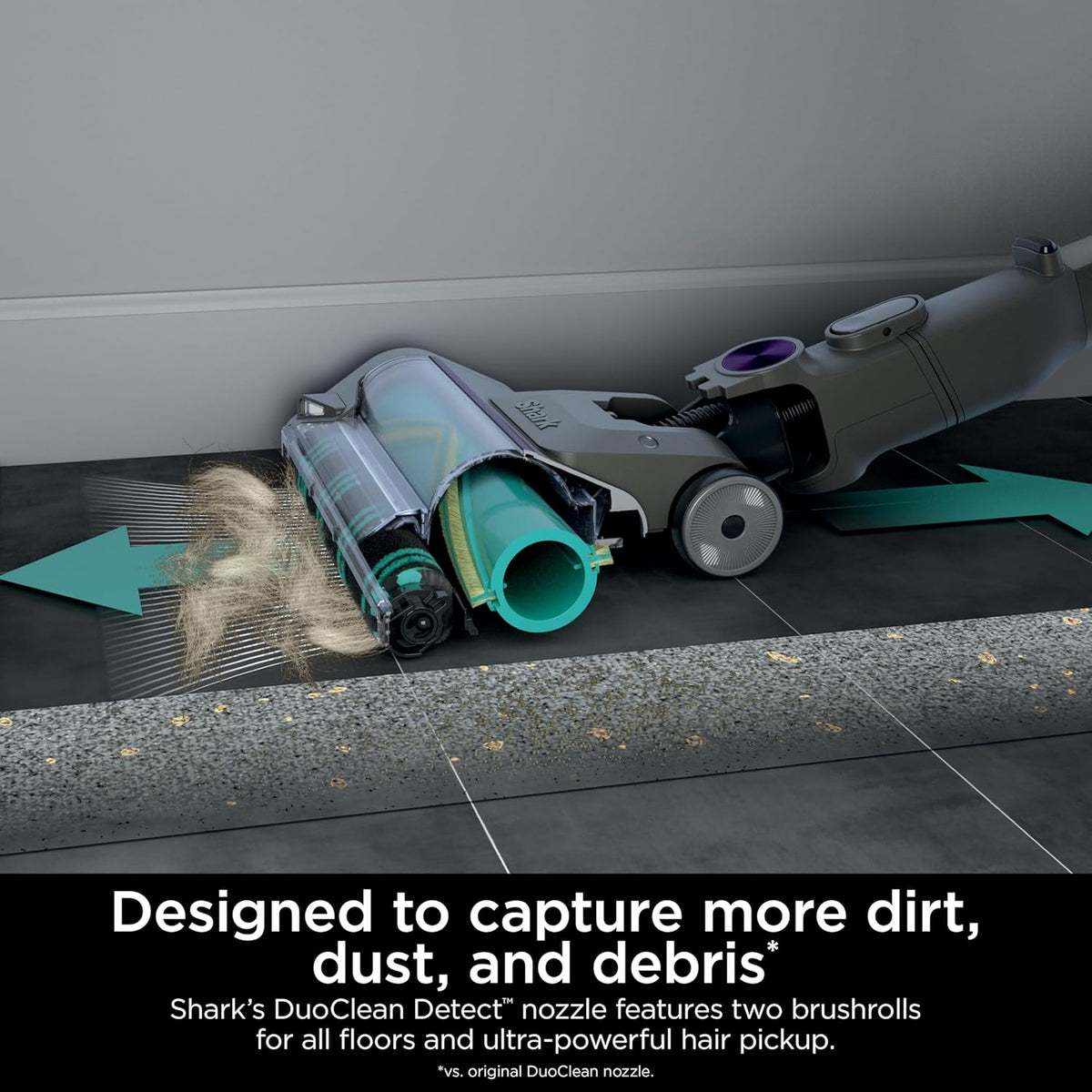 Shark PowerDetect Cordless Stick Vacuum, Powerful Suction, HEPA Filtration, 70-Minute Runtime, Carpet & Hard Floor, Portable, XL Dust Cup, Stick