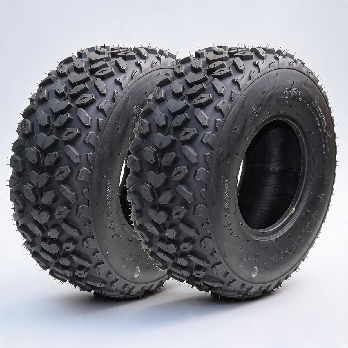 Set of 2-18x9.50-8, 4PR All-Terrain ATV/UTV Tires Tubeless