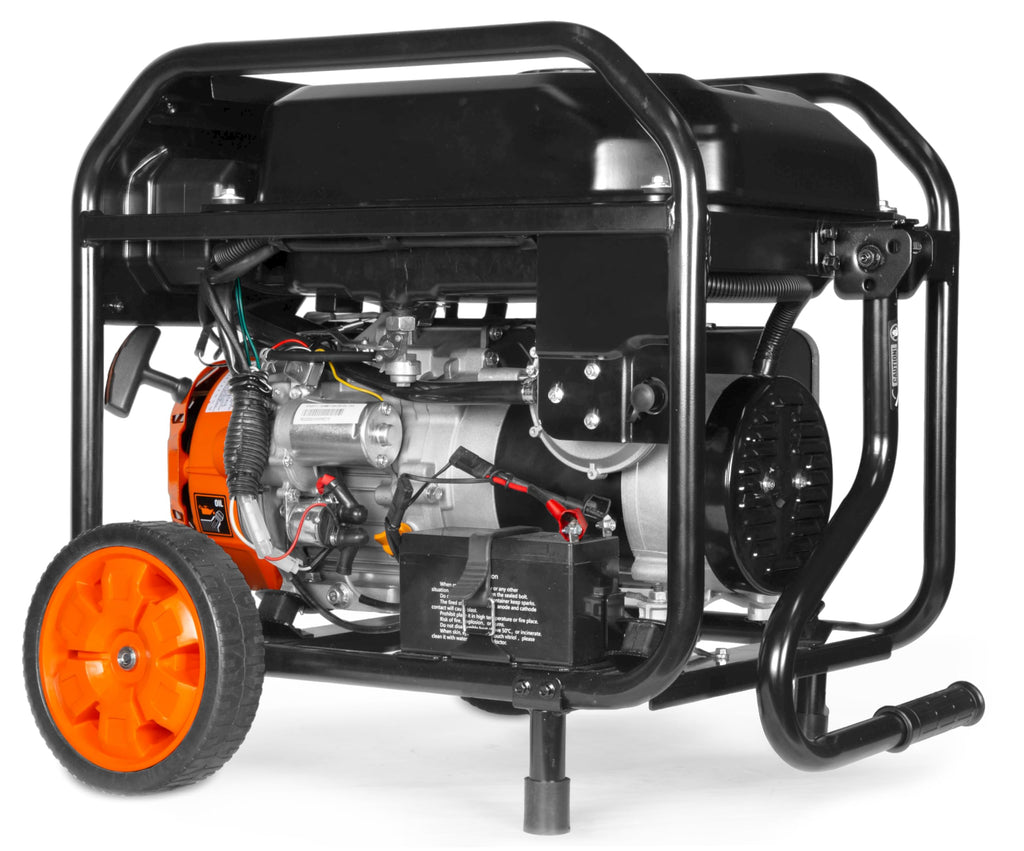 WEN 5600-Watt Portable Generator, Electric Start, 224cc, Transfer-Switch and RV-Ready with CO Shutdown Sensor (GN5602X)