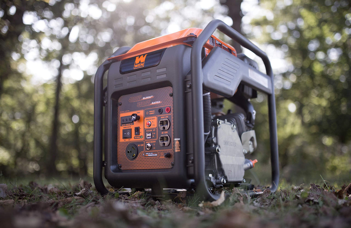WEN 5600-Watt Portable Generator, Electric Start, 224cc, Transfer-Switch and RV-Ready with CO Shutdown Sensor (GN5602X)