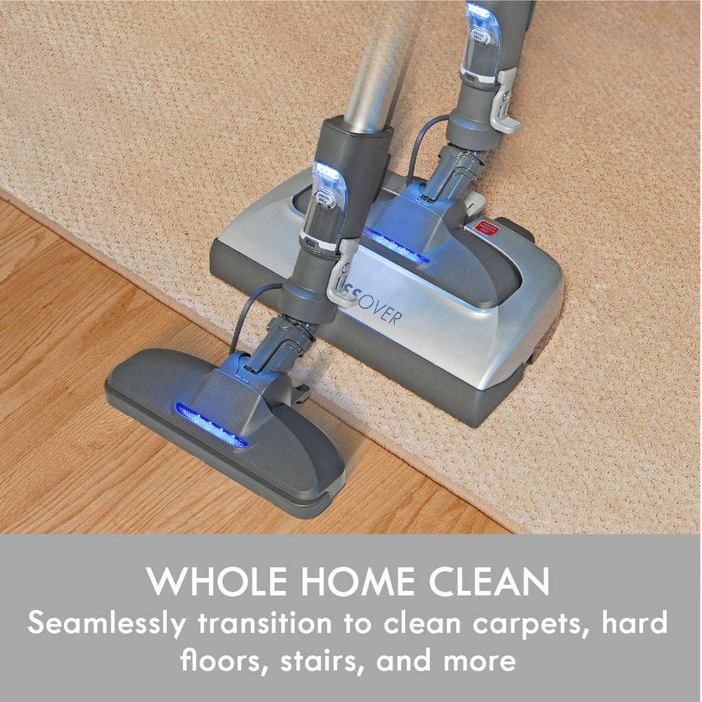 Kenmore Elite 81714 Pet Friendly Ultra Plush Lightweight Bagged Canister Vacuum with Pet PowerMate, HEPA, Extended Telescoping Wand, Retractable Cord
